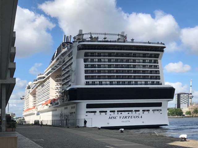 MSC Virtuosa in Rotterdam